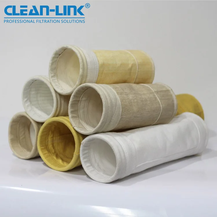 Industry Polyester Dust Collector Filter Bag For Cement