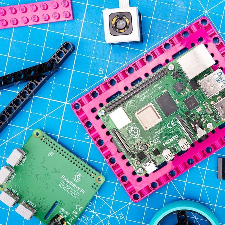 Raspberry Pi Build HAT Expansion Board Combine Raspberry Pi Computing Power With Game Components