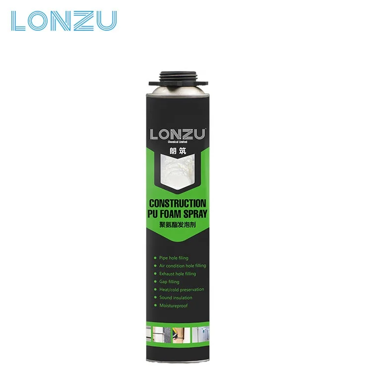 
L101 Aerosol Spray PU Foam for mounting/filling 