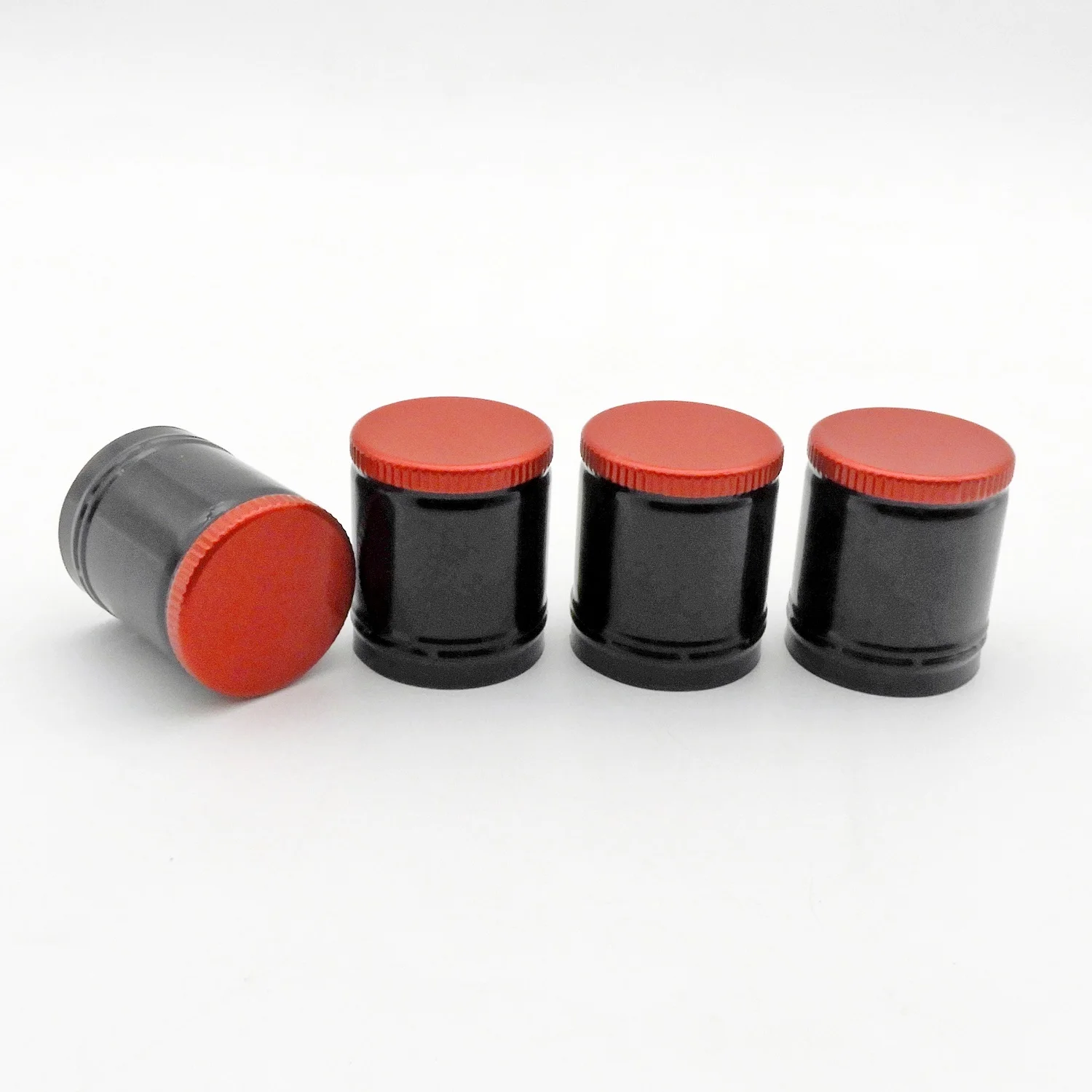 30*35mm Aluminium ROPP Cap Blue Black SIlver Color Logo Design Vodka Rum Whisky Lids Bottle Caps Closures