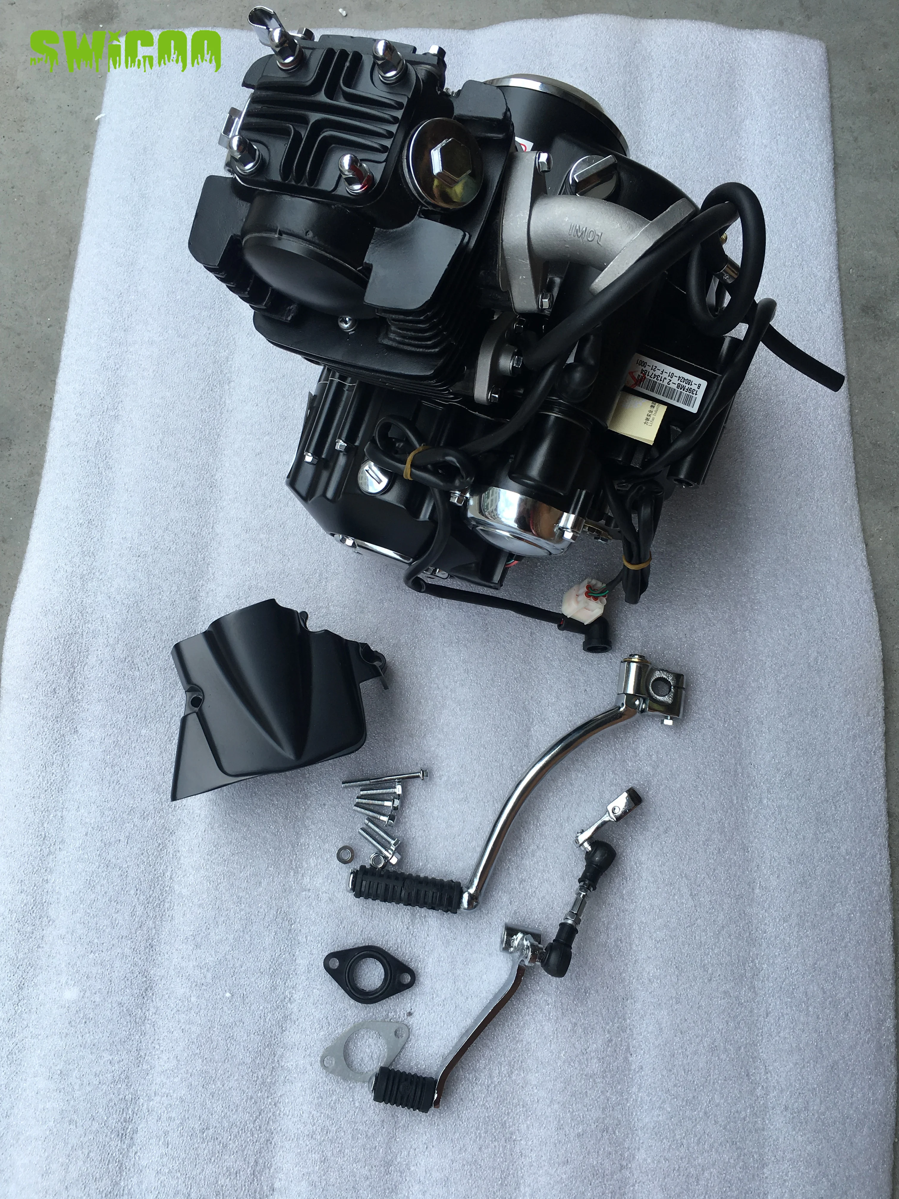 Ready to Ship Electric Start 50cc Original Lifan Brand 50cc Engine Off-Road Motorcycle 49cc 50cc Engine