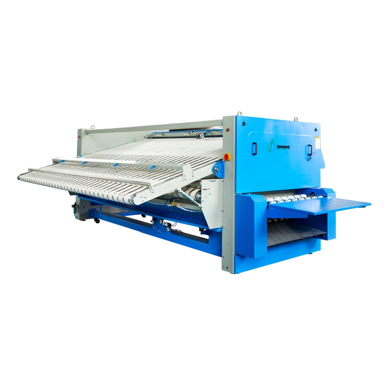 2400mm fully automatic folding machine / laundry sheet folder