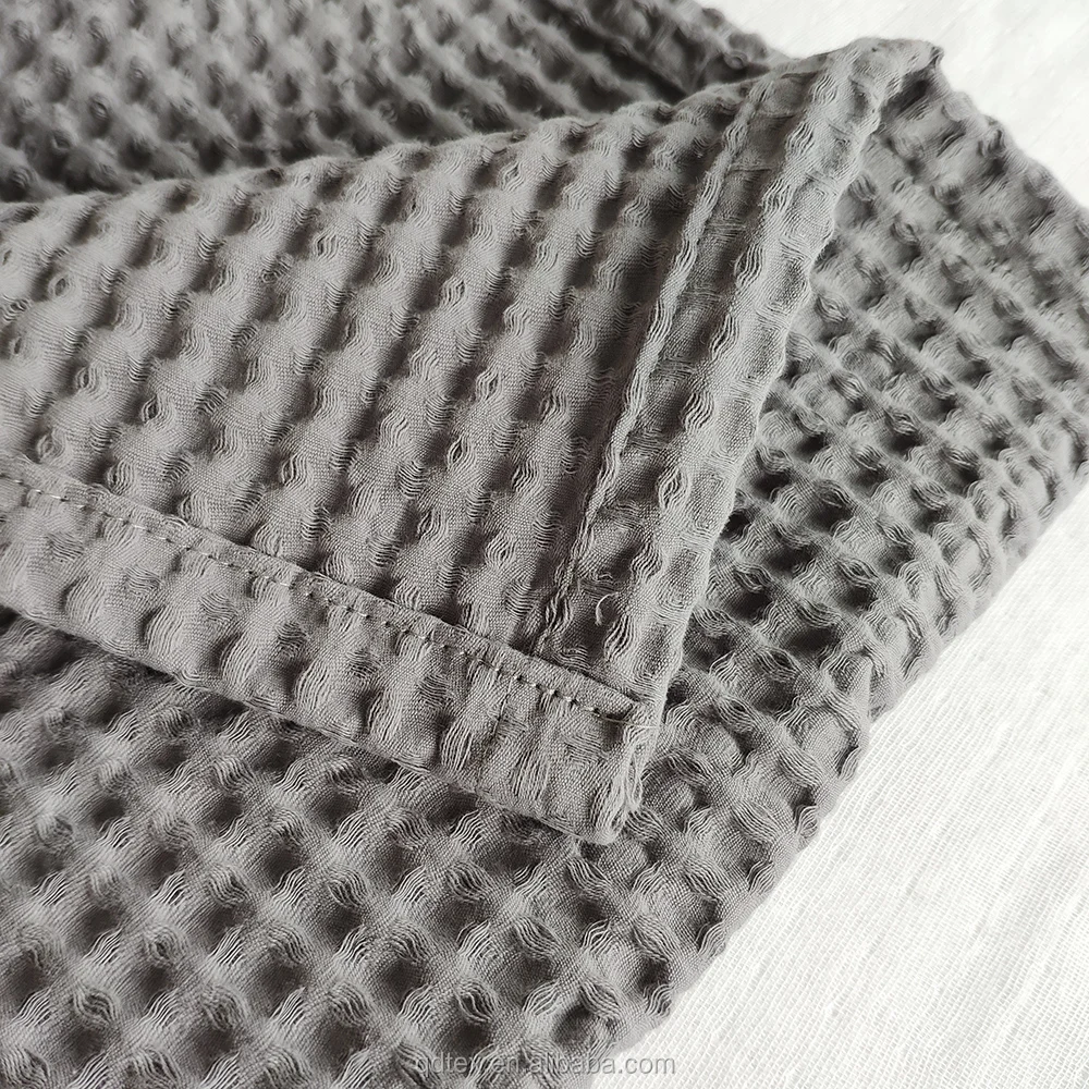Оптовая продажа Вафельное полотенце из 100% хлопка банное полотенца для