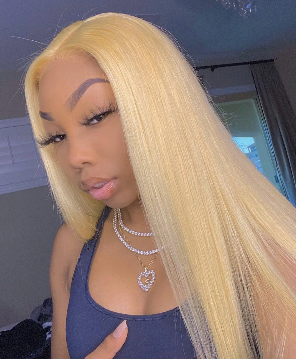 RXHAIR Wholesale Bone Straight Vietnam 613 Glueless Hd Lace Handmade Wig With Baby Hair For Black Women