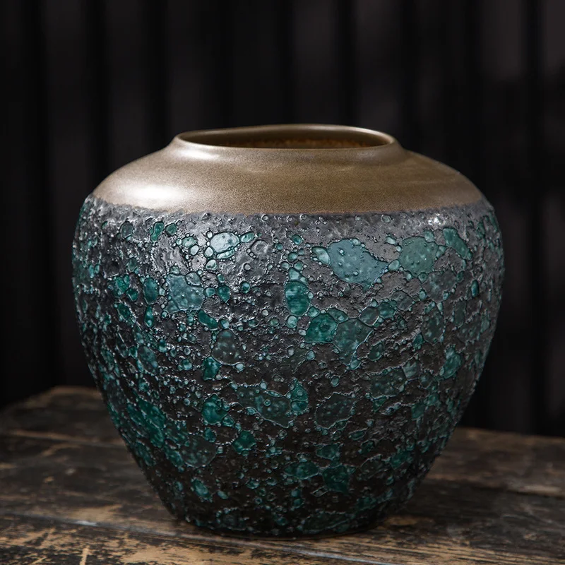 Новая Винтажная керамическая ваза оптом декоративные вазы ручной работы антикварная фарфоровая ваза домашние аксессуары