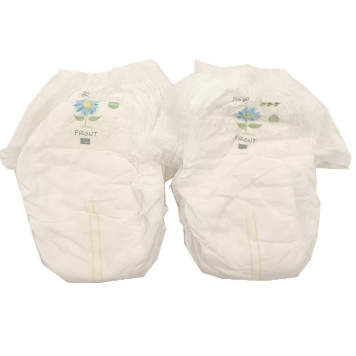 Diapers for babies distributor wanted grade b second class disposable super soft cotton  pants diaper in bales