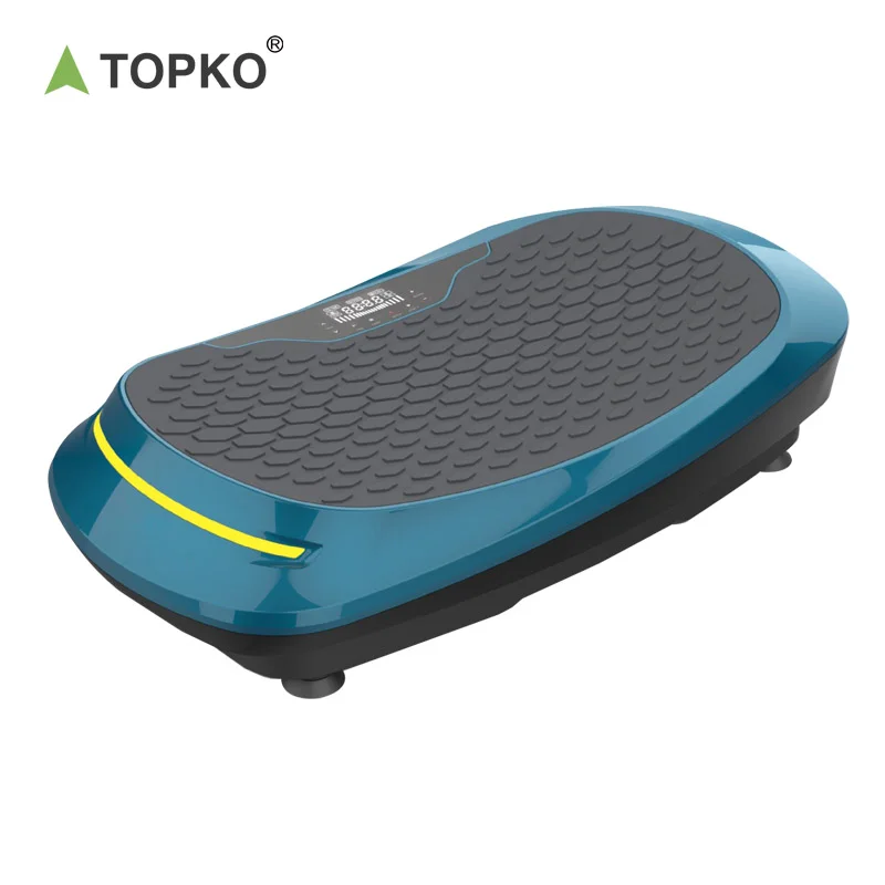 TOPKO Hot Selling 4D Body Vibration Plate Fitness Equipment Whole Body Exercise Vibration Machine for Home Gym Fitness