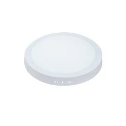 Cheap White housing surface mounted flexible round 24w ceiling lamp led panel light for hospital home and office