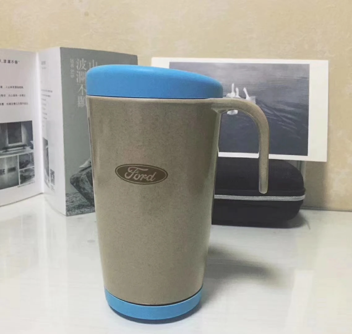 Best Selling Sustainable Eco Rice Husk Tumbler Cup With lid