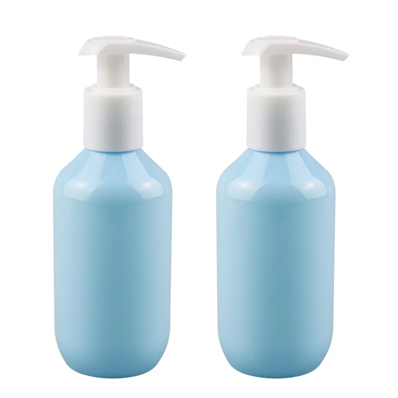 Экологически чистая пластиковая бутылка для шампуня 100 мл 200 мл 300 мл PE пластиковые бутылки с обойтись женские туфли-лодочки