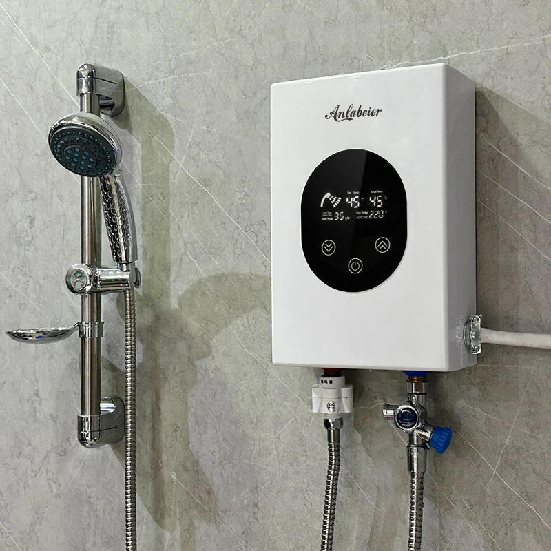 Good reliable quality water heaters instant geyser 13kw heating fast control board 55 degree hot water heater