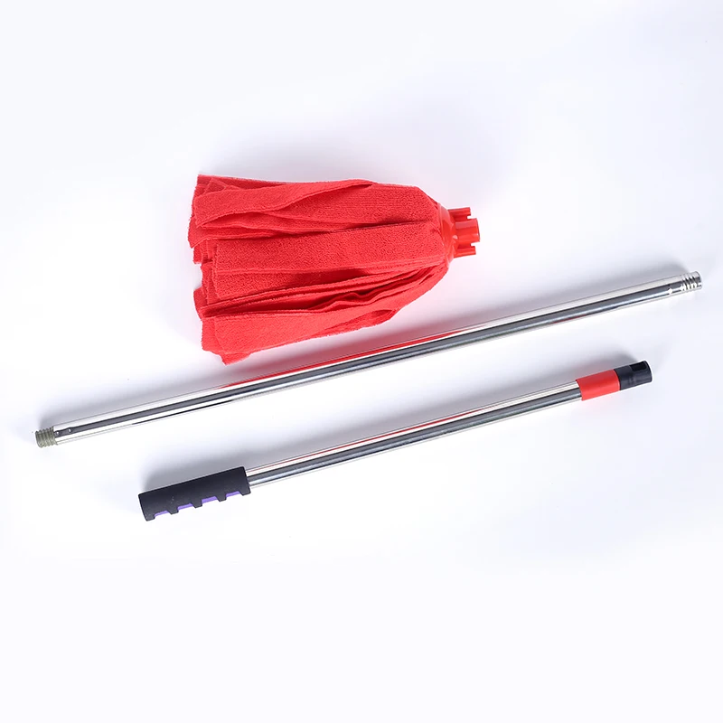 Hot Selling Replacement Indoor Cleaning Fabric Floor Microfiber Mop Yarn Head With Plastic Clip