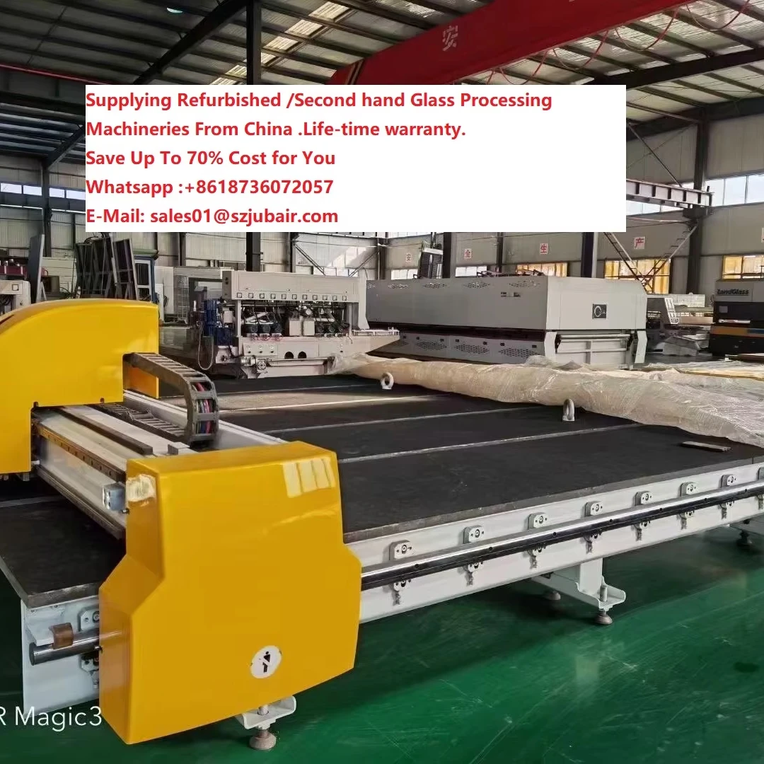 Supplying Refurbished/Used Cnc Automatic Glass Machining Processing Center For Grinding Polishing Drilling Life-time warranty