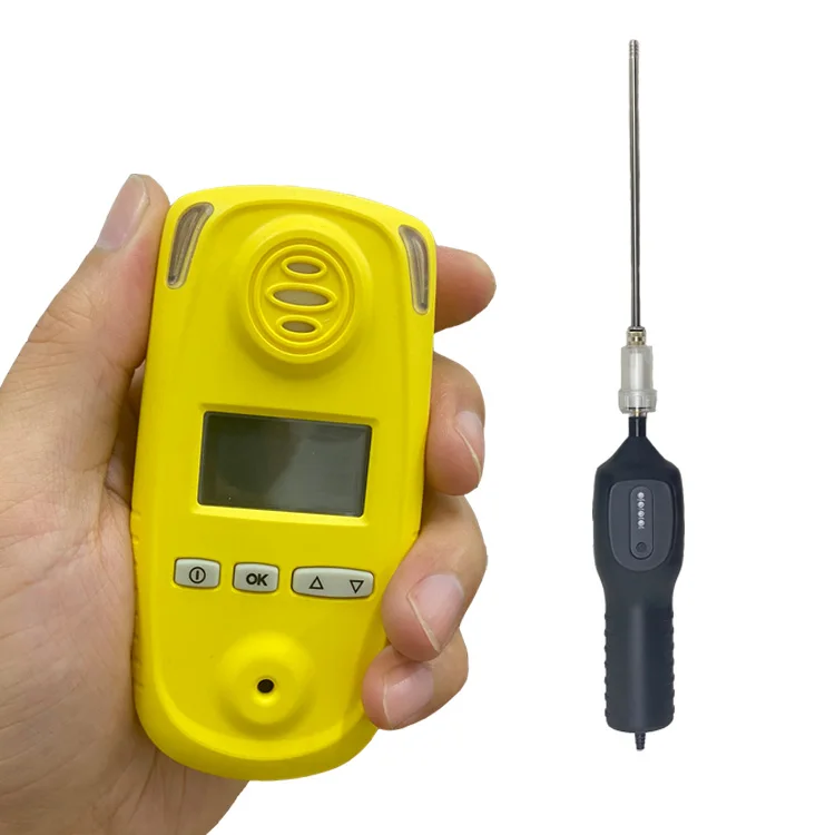 Ripening fruit handheld C2H4 gas analyzer electrochemical sensor 0-100ppm portable ethylene gas meter detector