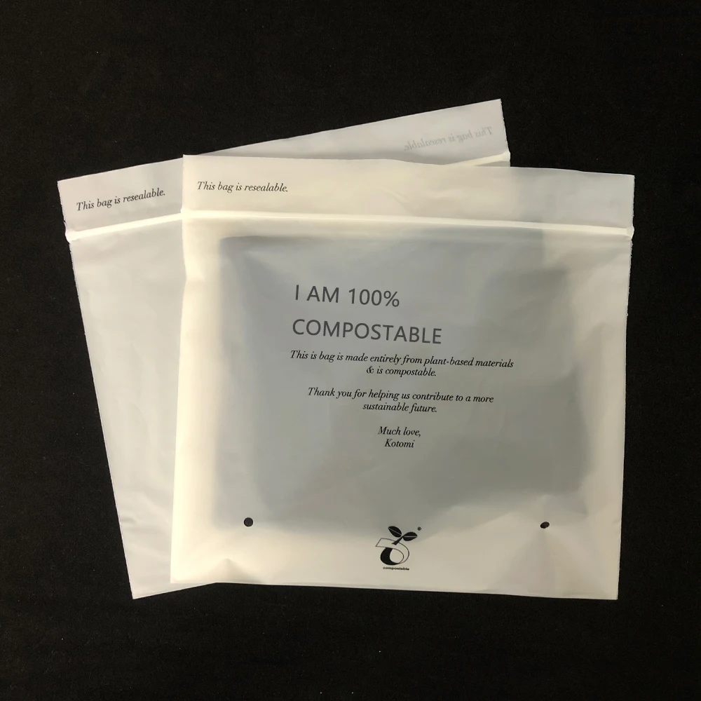 GRS Certified 100% Recycled Post Consumer Shipping Garment Bagsmailing Polybag Recycled Plastic From Ocean Waste For Clothing