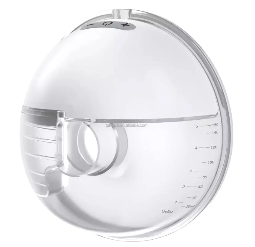 New Design Bowl Shape Integrated Electric Wearable Intelligent Automatic Breast Pump  Wearable Breast Pump Hands Free