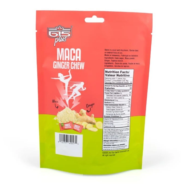 615plus maca ginger chew no pigment indonesia indonesia ginger candy