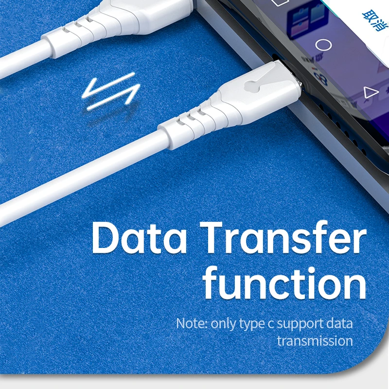 2022 Newest Liquid Silicone Fast Charging Cable 3 in 1 USB  data cable Type C Data Transfer 6 Colors in stock