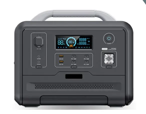 Big Capacity Flexible Solar Energy Charger Solar Power Bank 1200W Portable Power Station for Outdoor