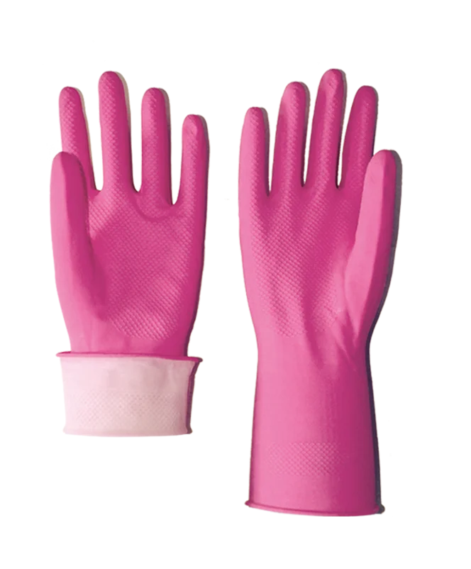 Kitchen Cut Resistant Silicone Gloves Dishwashing Aloe Vera Latex for Household Use