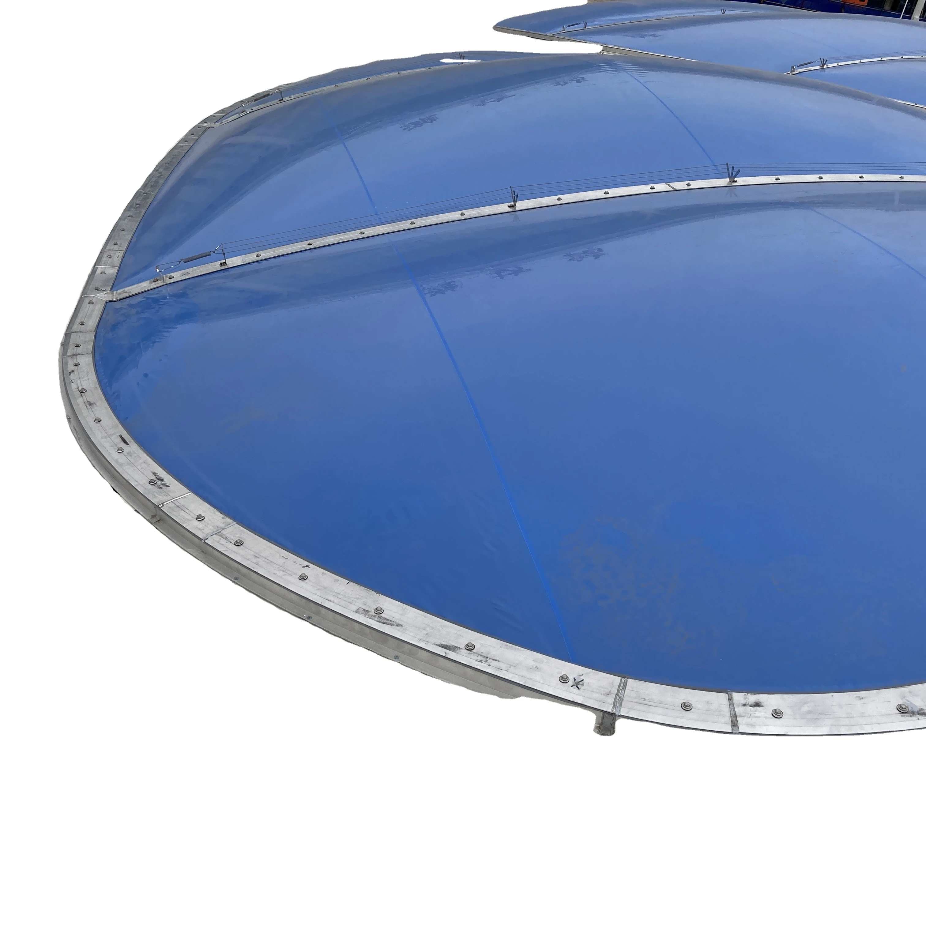 ETFE Stadium Roof Tensioned Membrane Structure Tent Stadium Shade Tent Membrane Structure PVDF PTFE Sale Cover Cross Steel Frame