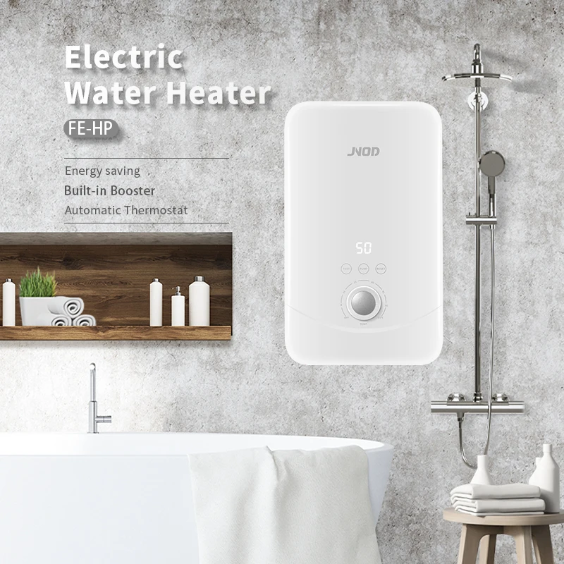Factory Wholesale Wall Mounted Booster PumpTankless Mini Heater Instant Electric Water Heating Shower Hot Water Geyser