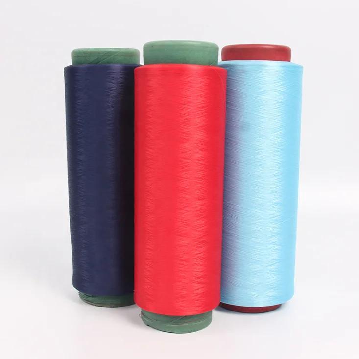 
Wholesale cheap OE polyester covered lycra yarn for knitting 