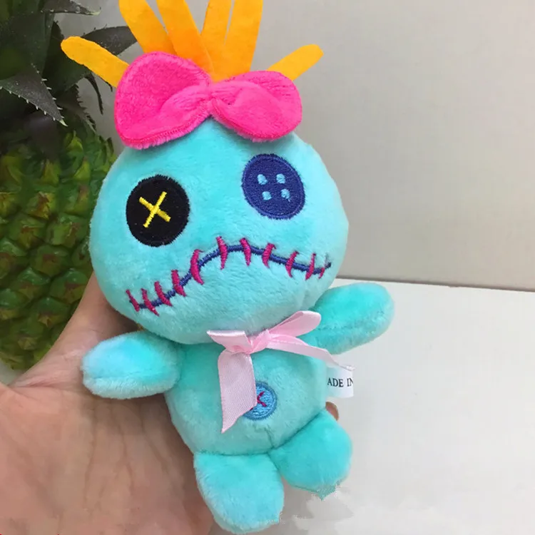 Wholesale Stitch Plush Toy Stitch Action Figure Pendant Sample Available Stitch Baby Key Chain Gift