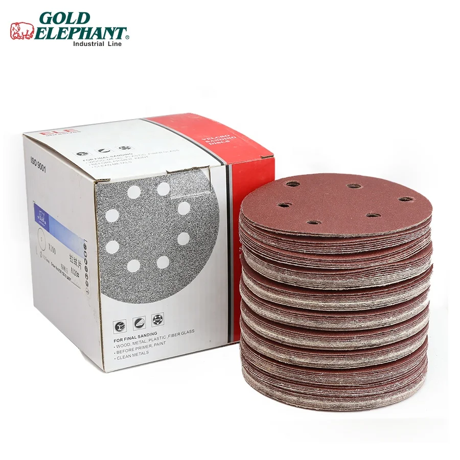 Золотой слон хорошего качества, абразивный шлифовальный диск для шлифовки металла и дерева