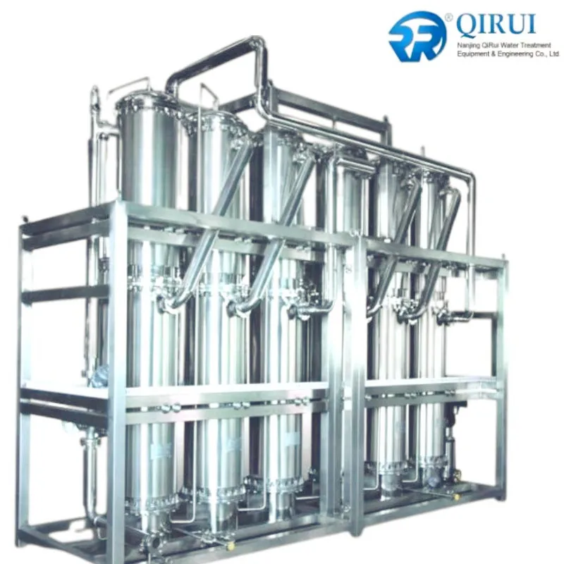 distillation unit Water For Injection QIRUI LD Multi-Effect Distilled Water Machine 0.1-8T/h Pharmaceutical Water Equipment High Efficiency distiller kit