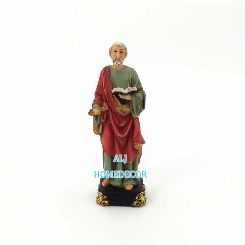 Factory Direct Wholesale Resin Catholic Figurines Cheap Small San Pedro Religious Figurines