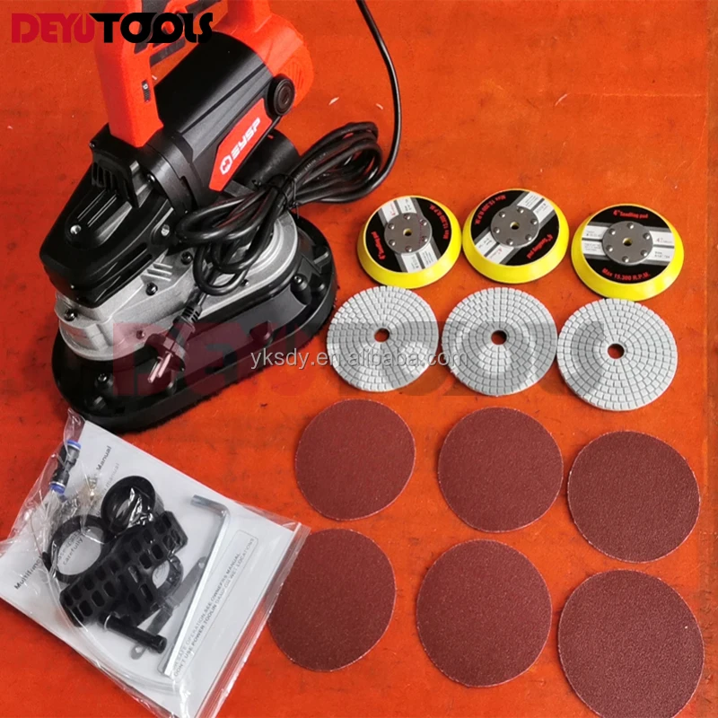 Factory Direct Sales Concrete Grinder Machine Hand Surface Concrete Grinder With Vaccum