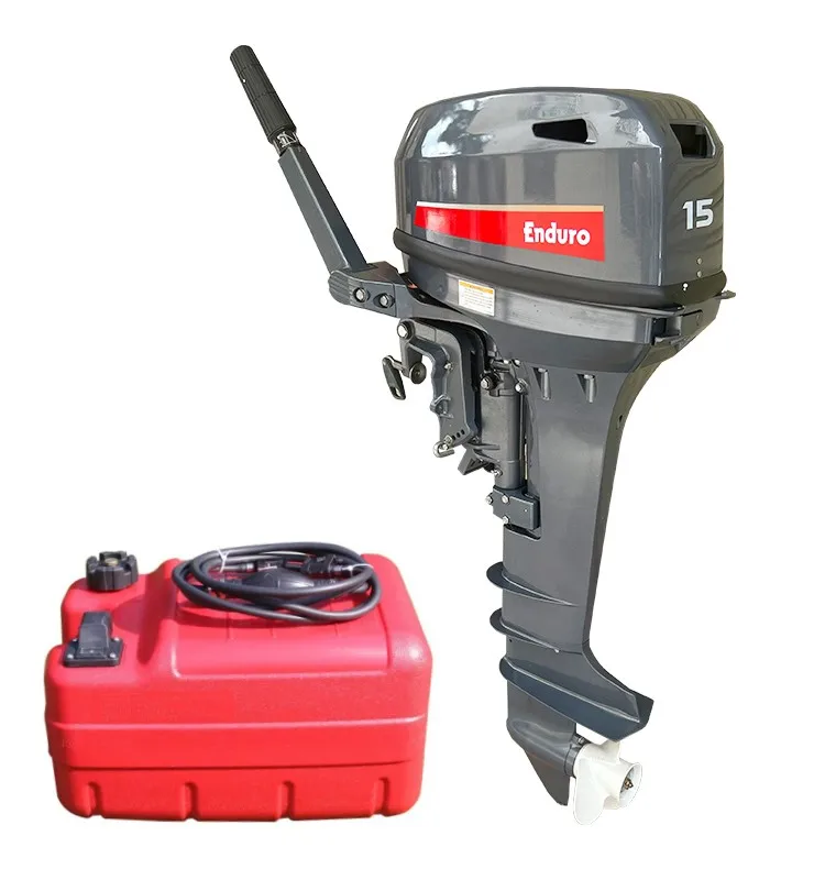 15HP  Outboard Motor 2 STROKE  15hp Outboard Engine Long Shaft 15 Hp 2 Stroke Outboard Short Shaft Gasoline CDI