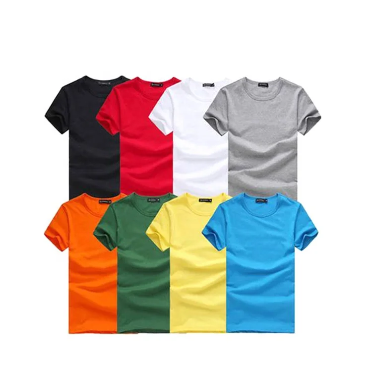 
Wholesale T-shirts custom letter printing 100% cotton blank plain men shirt cotton 