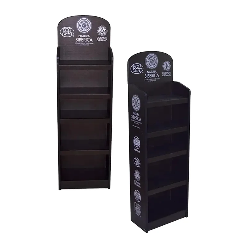 Full Color Printing Retail Shop Pop Floor Display Stand Assemble Store Products Candy Shelf PVC Foam Display Rack