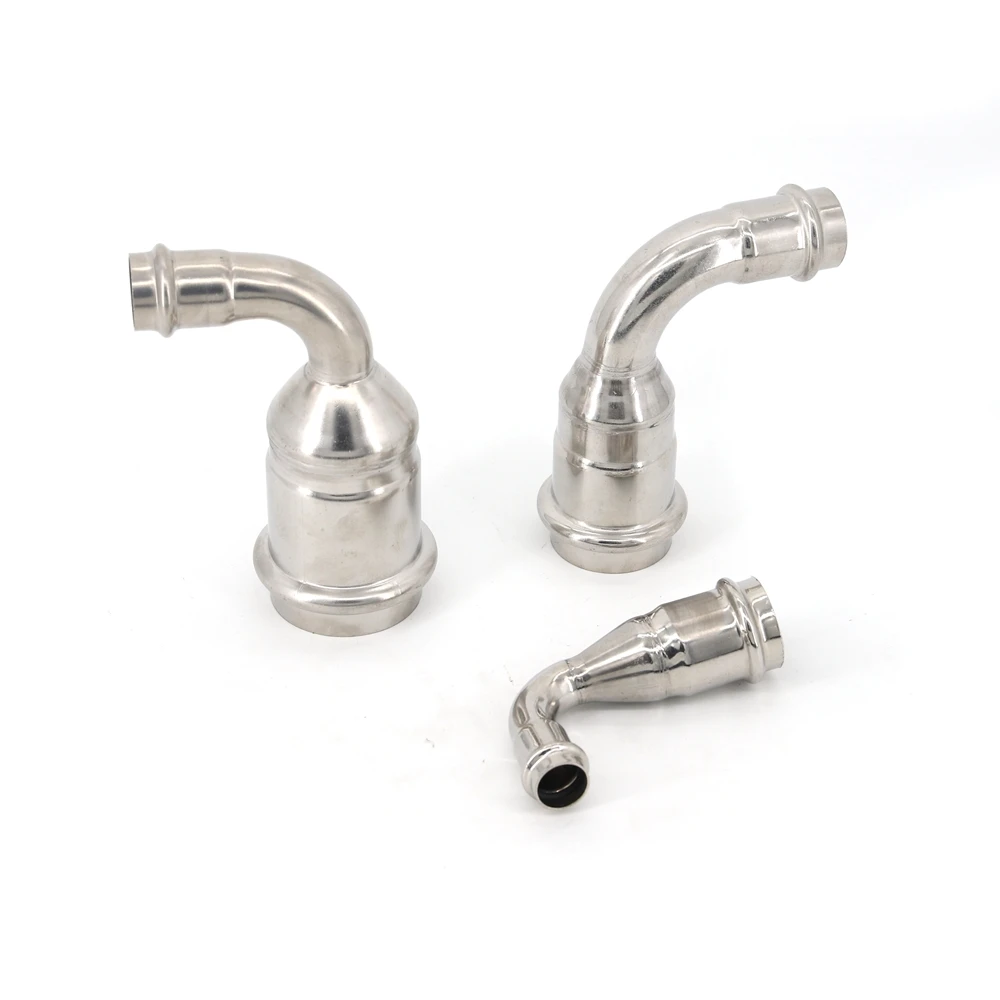 HS Hot sales 304 316 stainless steel pipe Reducer-B Adjustable coupling flange