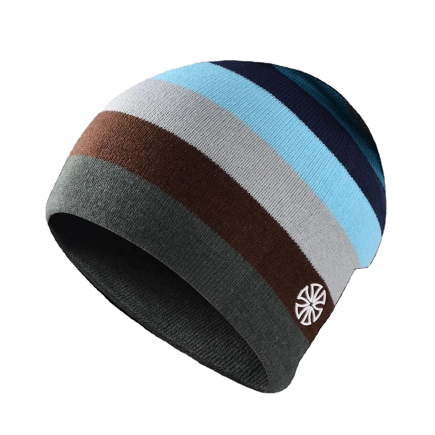 Cheap Multi color Toques Hat  Acrylic  Women Custom Colorful Winter Hat