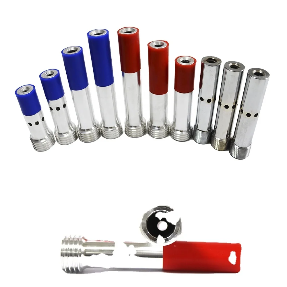 Boron Carbide/silicon Carbide SandBlasting Venturi Nozzles With Jacket For Cleaning The Surface