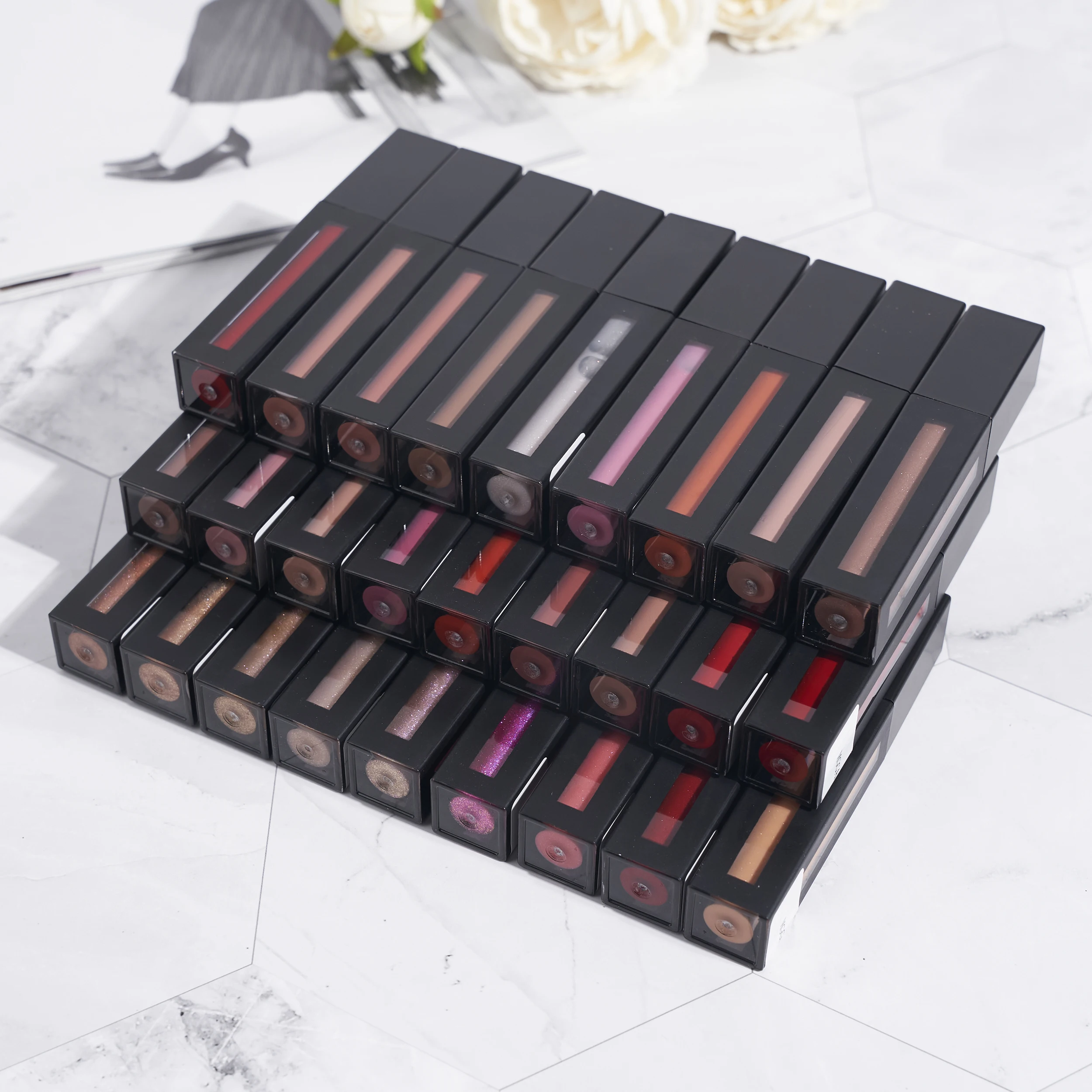 Fruit Smell Lip Gloss Multifunction Lip Tint Dyeing Makeup Beauty Liquid Moisturizing Long Lasting Lip Gloss