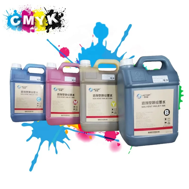 Factory 5 Liters Starfire 25PL Refill Ink For Inkjet Roll Large Printer Digital Printing Plotter Machine Solvent Printer Ink