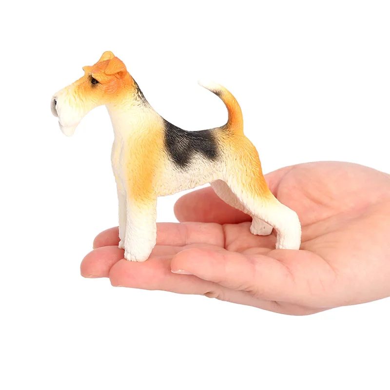 Wholesale Solid PVC Simulation  Statue Model Shiba Inu Dog Animal Figurines Toys