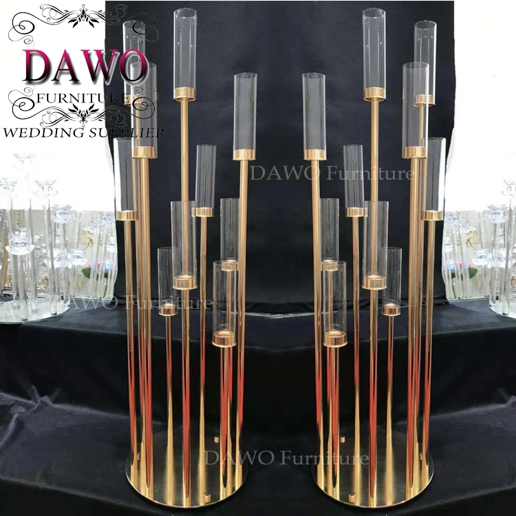 New crystal walkway stand wedding aisle decorations pillar for weddings decor