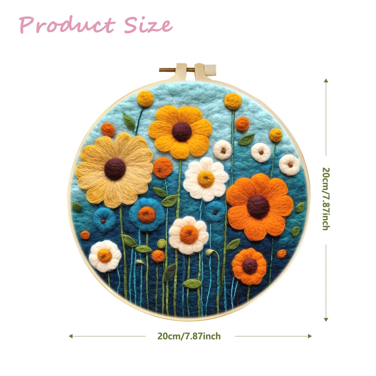 Handmade DIY Needle Felting Kit Pretty Yoga & Ballet Girl Wool Painting Set for Beginners Home Decoration Still Life Paintings