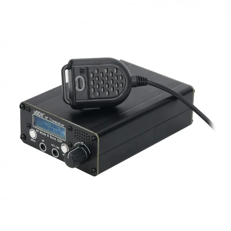 Upgraded Version 3W-5W All Mode 8 Band  USDX+ HF Transceiver Shortwave QRP SSB/CW Transceiver