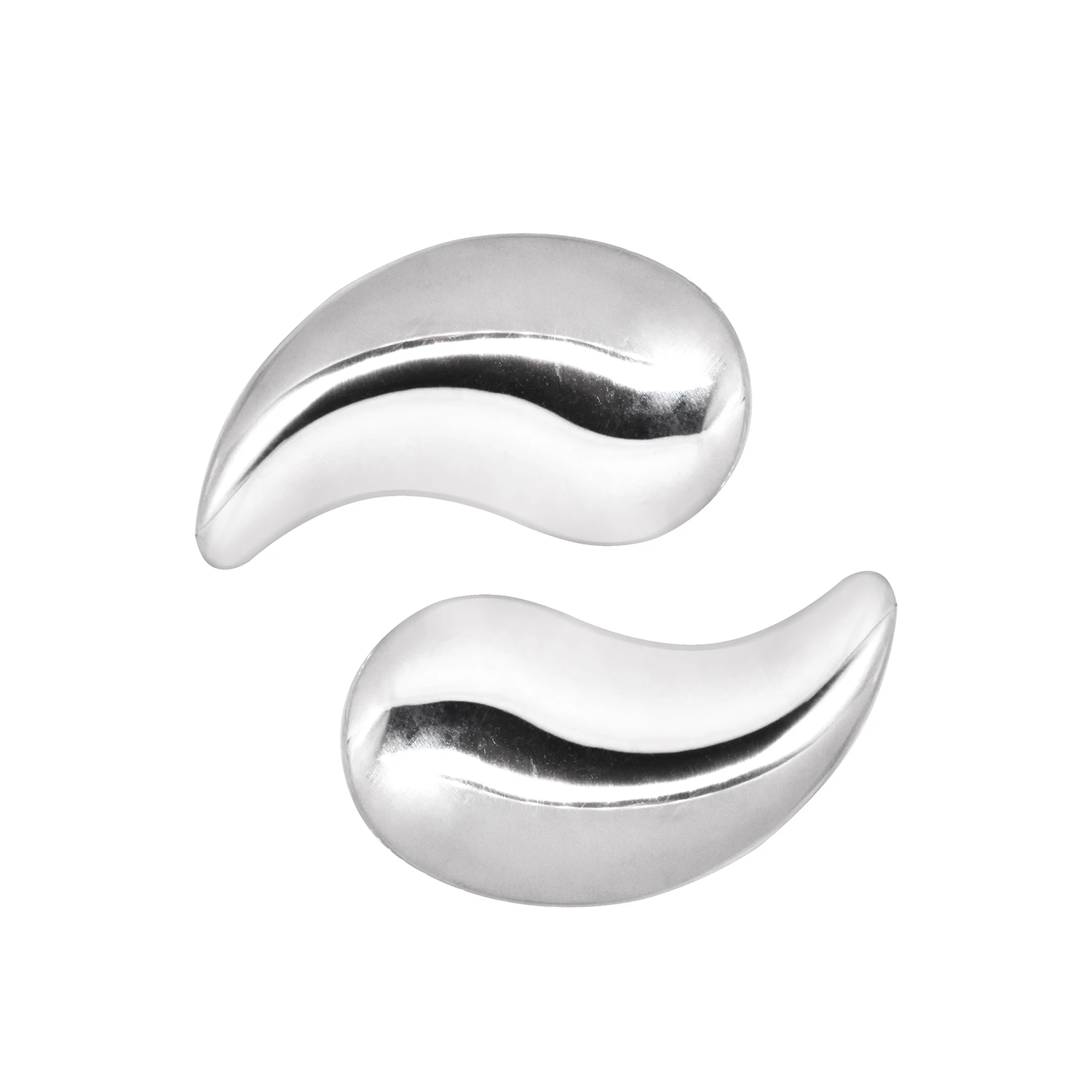 Stainless Steel Hot Cold Treatment Gel Ice Pack Reusable Cooling Eye Pads for Redness Pain Relief  Eye Relax