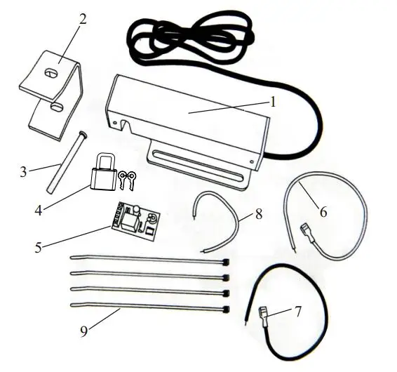 AAYEE 12V Manufacturer Electronic Magnetic Gate Lock For Automatic Swing Gate Opener