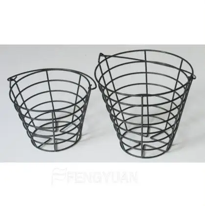 Great quality Metal painted golf ball wire basket with handle