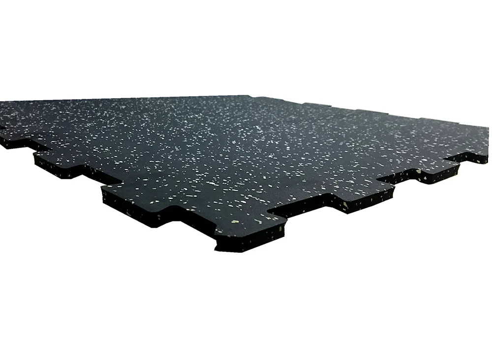 5mm shock absorbing interlock gym mat rubber EPDM flooring for gym center