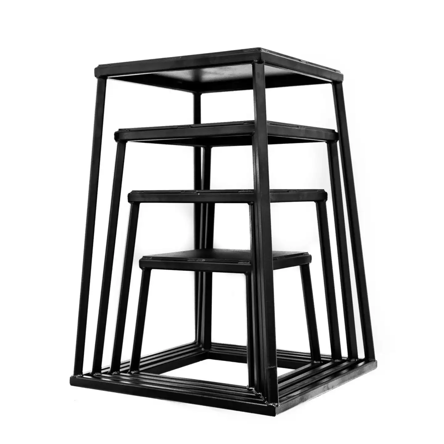 EAKO Factory Wholesale Gym Equipment Speed Training Plyometric Platform Jump Exercise Adjustable Steel Plyo Box Set