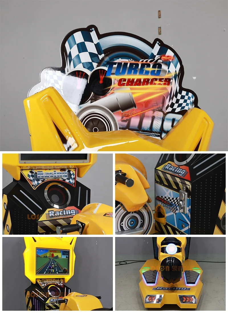 Arcade Super Bike Coin operated Motorcycle racing game machine Racing Motor Driving Game for kids playground indoor